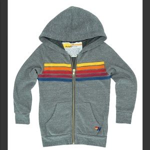 Aviator Nation kids 5-stripe hoodie